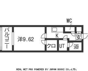 ブラン　ポミエの物件間取画像